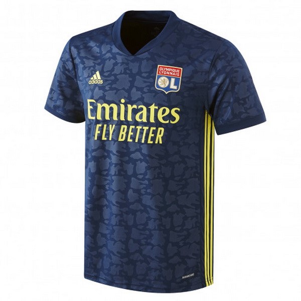 Tailandia Camiseta Lyon Tercera 2020-2021 Azul